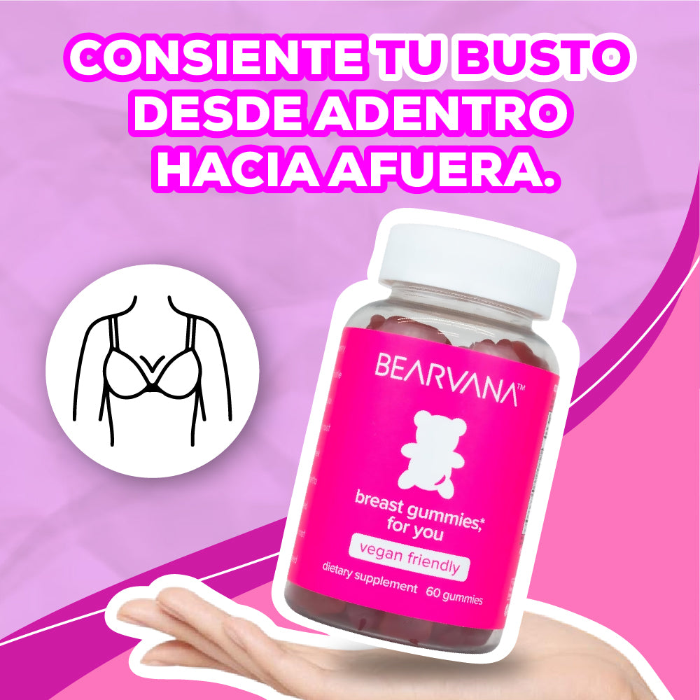 BEARVANA GUMMIES - AUMENTO DE BUSTO