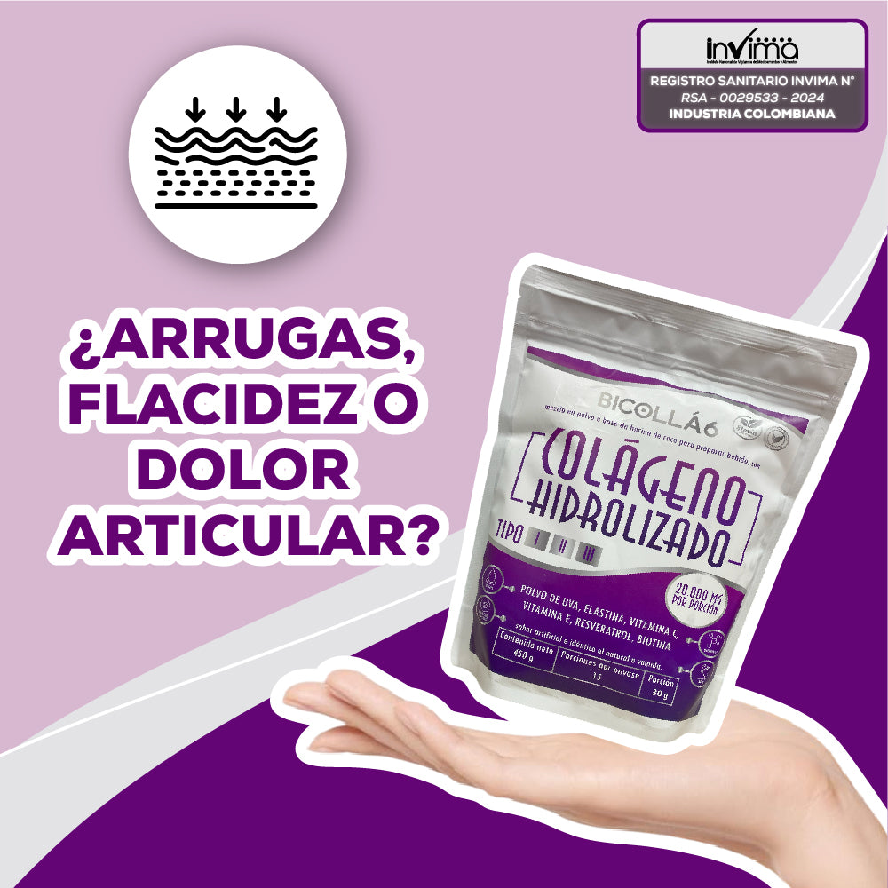 COLÁGENO HIDROLIZADO (REGISTRO INVIMA)